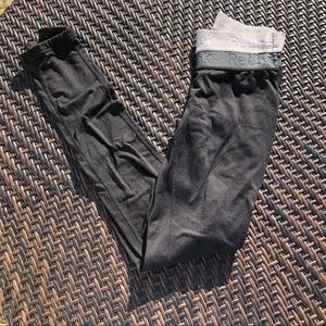 Lined running leggings